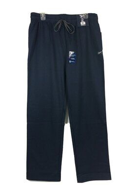 Reebok Mens Performance Fleece Joggers Pants XXL Blue